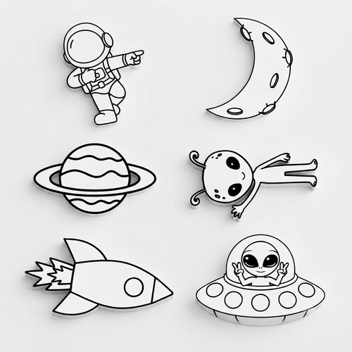 🚀 KIT ASTRONAUTAS · Pinta Party