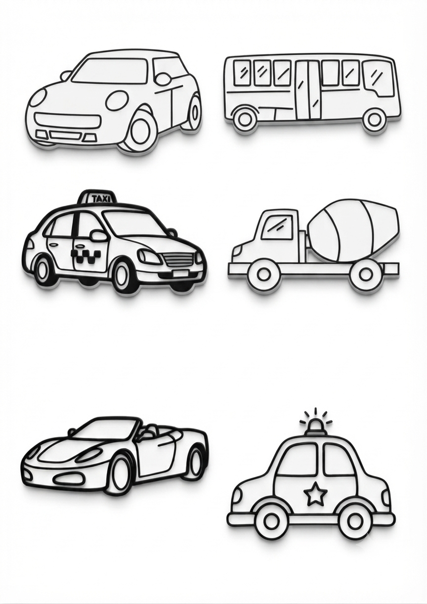 🚗 KIT COCHES · Pinta Party
