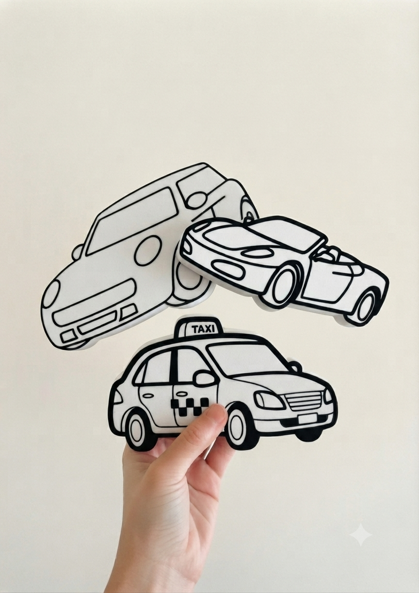 🚗 KIT COCHES · Pinta Party