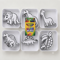 Figuras de dinosaurios con ceras Crayola