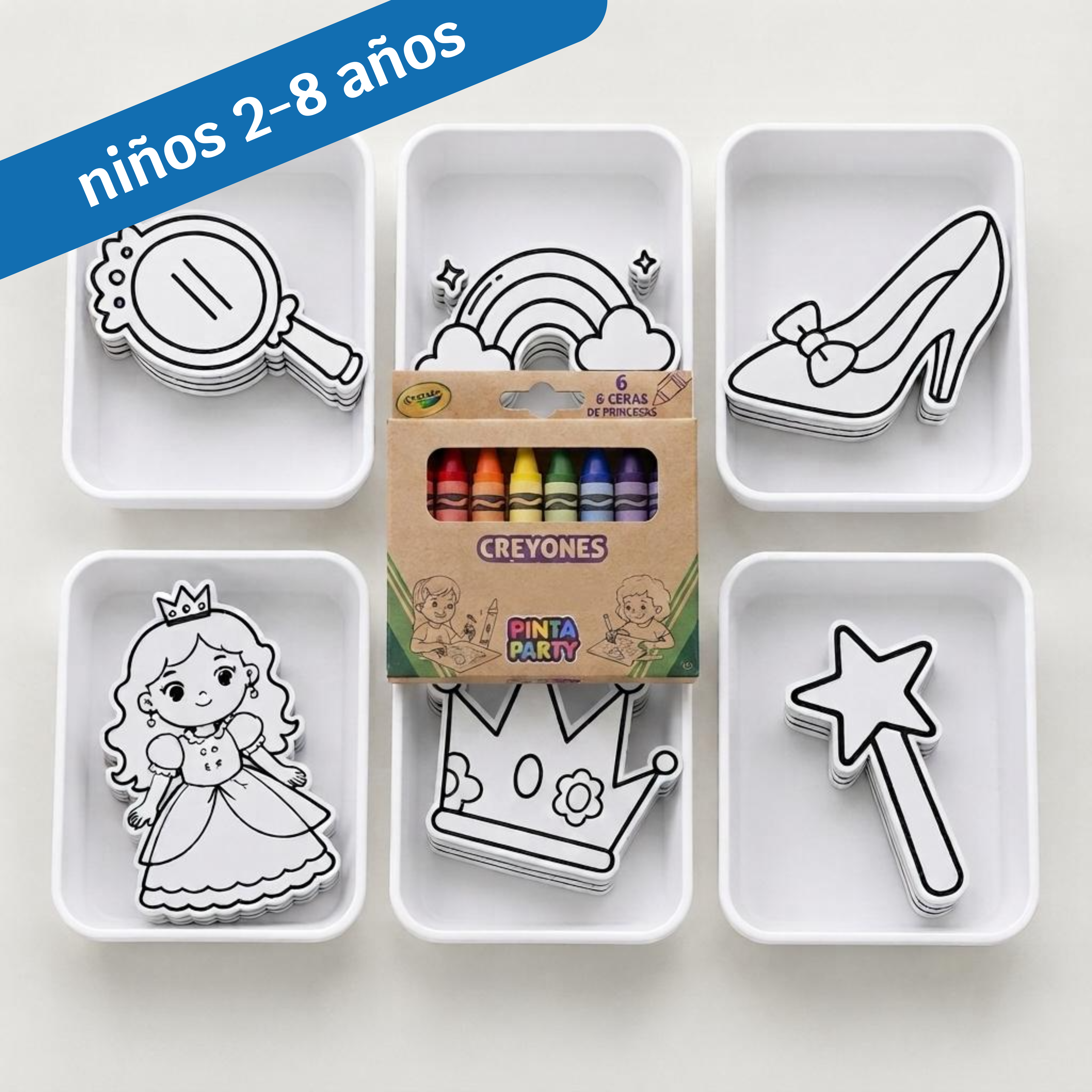 👑 KIT PRINCESAS · Pinta Party